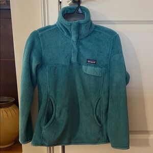 Patagonia Turquoise Fleece Jacket
